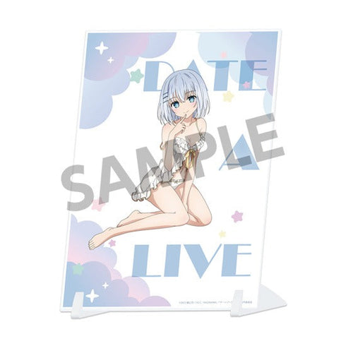 『デート・ア・ライブV』描き下ろしビジュアルアクリルプレート 鳶一折紙 ナイトウェア ver.